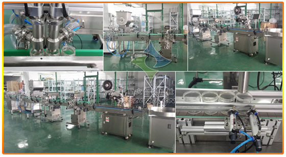 星火廠房濃醬灌裝機樣機及細(xì)節(jié)展示