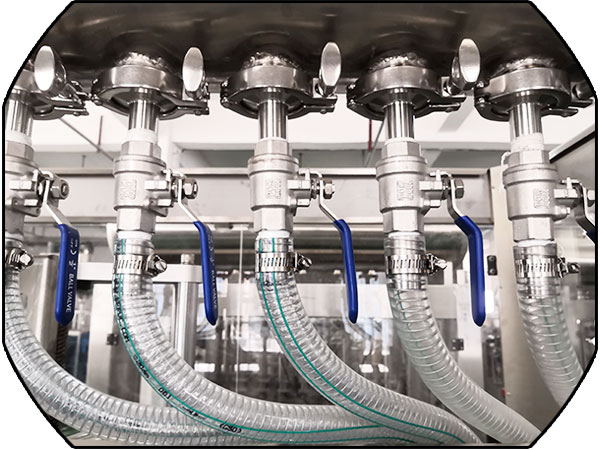 大型辣椒醬灌裝生產線細節圖