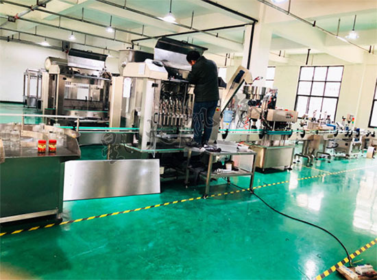 香菇醬生產成套設備展示