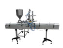 雙頭直線式香菇醬灌裝機
